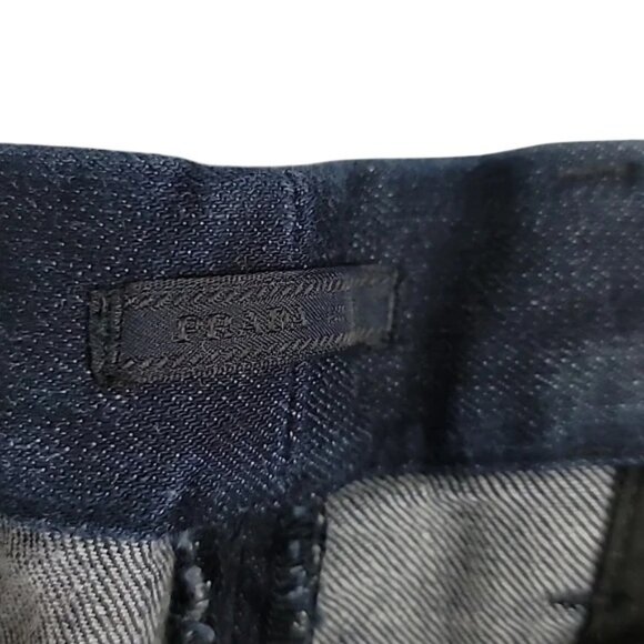 Prada dark wash tight fit pants size 31 - Picture 6 of 10